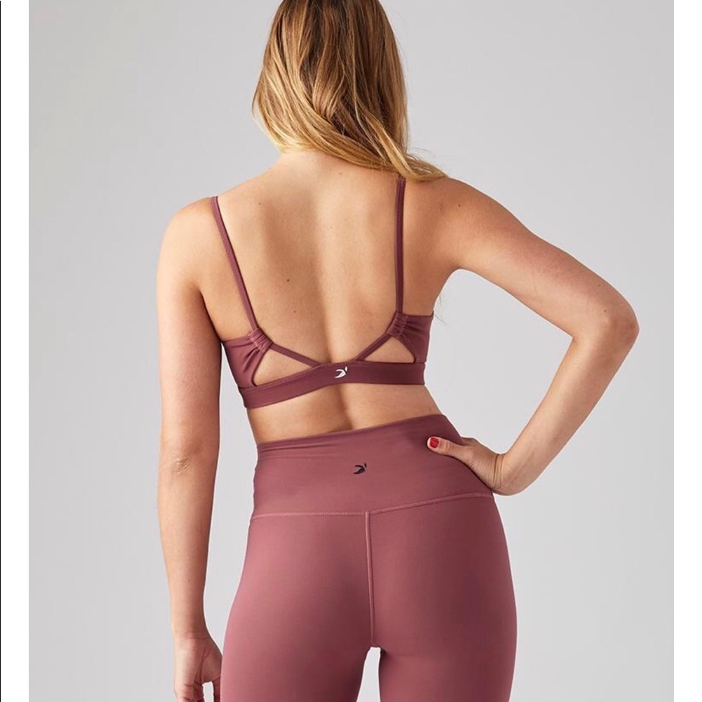 Glyder Apparel Angelic Bra in Oxblood size small